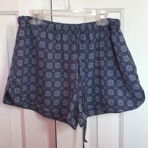 Loose fitting shorts
